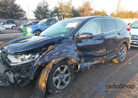 2018 Honda Cr-V Ex-L/Ex-L Navi из США, поврежденный, VIN 7FARW2H86JE028808